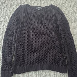 a.n.a Charcoal Knit Women's Sweater